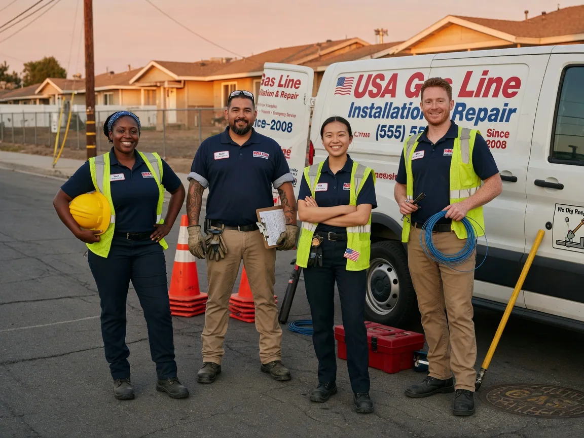 Gas Line Installation company in San Luis, AZ